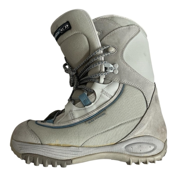SALOMON Synapse Women's Snowboard Boots Lace Up Snow Shoes Size 10 - Picture 3 of 12